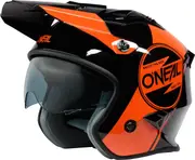 Oneal Volt Corp Trial Helmet, black-orange, Size XS for Men Black Orange