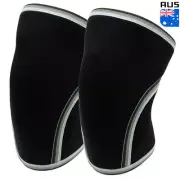 CFR 7MM Knee Sleeves Support Powerlifting Weightlifting Squats Patella Brace IA