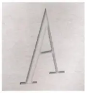 My Mind's Eye This & That Alphabet Letters Die Cut - STAMPED STEEL BLOCK