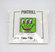 Keith Haring - Pin Pintrill - Three Eyed Monster - Art to the Streets - Japan