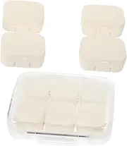 Ipetboom 1 Set Multi Compartment Travel Medicine Organizer Case Portable Daily Pill Dispenser for Easy Medication Storage and Safety for Home and Travel Use