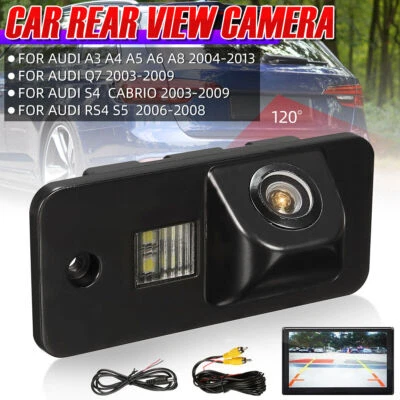 CCD Color Car Back Rear View Reverse Parking Camera for Audi A3 A4 A5 A6 S5 RS4