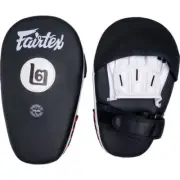 NEW Fairtex Angular Black/White Training Focus Mitts