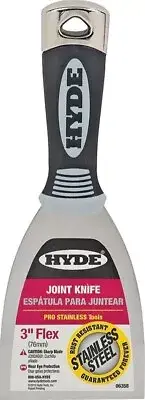 NEW Hyde Tools 06358 Flexible Pro Stainless Joint PUTTY Knife 3" 6815963