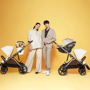 【Cybex 官方直營】Gazelle S 單人/雙寶嬰兒推車(大置物空間、手足推車)