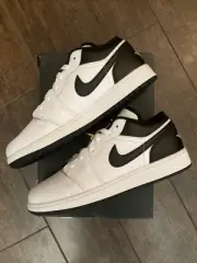 Brand New / DS Air Jordan 1 Low (GS). Size 7 Youth / Women’s 8.5. Black x White