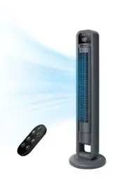 OmniBreeze Digital Electric Tower Fan, Inner Oscillation with Remote Control,...