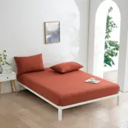 Dreamaker Micro Flannel Combo Fitted Sheet Set Sienna King Single