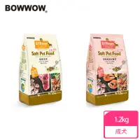 在飛比找momo購物網優惠-【BOWWOW】成犬軟性飼料1.2kg(成犬飼料、狗飼料、軟
