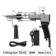 Electric Carpet Tufting Gun Cut Pile Carpet Weaving Flocking Machine High Speed