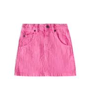 [Marc Jacobs Kids] Marc Jacobs Kids Logo denim skirt Y 4 pink