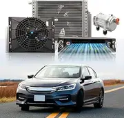 12V Under Dash Air Conditioner, Universal Automotive A/C Unit Cooling System, 12 Volt DC Underdash AC Kit with Electric 20cc Compressor for RV Camper Motorhome Truck Van Sedan Pickup