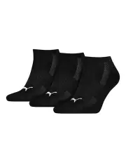 [Puma] Cushioned Sneaker Socks 3 Piece in Black