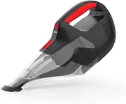 [Dirt Devil] 16V Cordless Handheld Vacuum Cleaner with Crevice Tool, Powerful Suction Portable Lightweight Design, for Wet and Dry Pick-Ups, BD30400V, Black