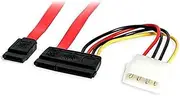 StarTech SATA Serial ATA Data and Power Combo Cable, 18 Inch Length