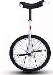 Kids Unicycle for Boys Girls, 16/18/20-Inch Skidproof Wheel, Adjustable Height Cycling Balance Exercise for Children from 9-18 Years Old Durable TDF