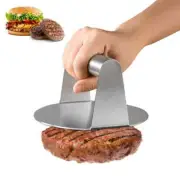 Stainless Steel Hamburger Meat Press Mould Maker Press Plate Kitchen Tool