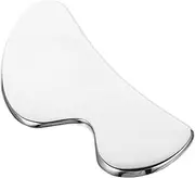 SHERCHPRY 1pc Practical Stainless Steel Scraping Board Massager for Relief Facial Treatment Tool for Adults present for Friends and Family Durable and Comfortable Design