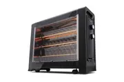 Goldair 63cm 2400W Radiant Heater w/ Adjustable Thermostat Home Heating Black