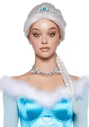 [Trickz N' Treatz] Build A Snowman Braided Wig