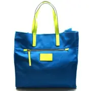 Marc By Marc Jacobs Electric Blue Lemonade Canvas Tote #M0004372 $198