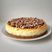 Turtle Cheesecake 9" with Chocolate Chip & Nuts 2 lbs, Shipp 2nd Day Air