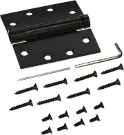 Deltana 4.5" x 4.5" Ball Bearing Square Corner Spring Hinge | ORB | DSH45U10B