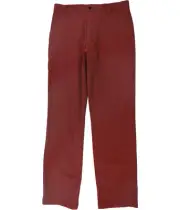 Dockers Mens Performance Stretch Casual Chino Pants, Red, 36W x 29L