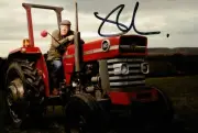 Jeremy Clarkson Hand Signed 6x4 Photo Clarkson's Farm Top Gear Autograph + COA
