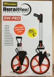US Tape 68900 DuraWheel DW-PRO 12.5” Diameter Measuring Wheel in Ft/10ths