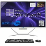 Aio All IN One I3 24 " Windows 11 8gb 240gb Full HD PC Computer Touchscreen_