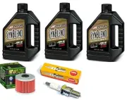 Yamaha Warrior Raptor YFM 350 Tune up Oil Change Synthetic Blend Plug Filter