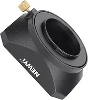 ZGUZMCMK Square Lens Shade Accessory with Screw Attachment for DSLR and Mirrorless Cameras, 55mm