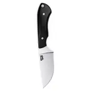 Montana Knife Co. MKC Elkhorn Skinner - Black G10 - Satin MagnaCut