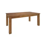 Birdsville Dining Table 190cm Solid Mt Ash Wood Home Dinner Furniture - Brown