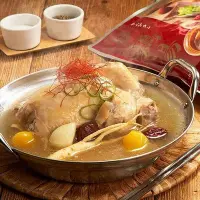 在飛比找Yahoo!奇摩拍賣優惠-韓國 傳統宮中化骨蔘雞湯~現貨