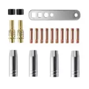 Wear Parts Conductive Tip Torch tools conductive Set Part Kit Mig/Mag MB-15AK M6
