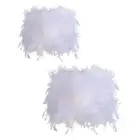 Feather Lampshade Minimalist Pendant Light Cover for Party Home Decoration
