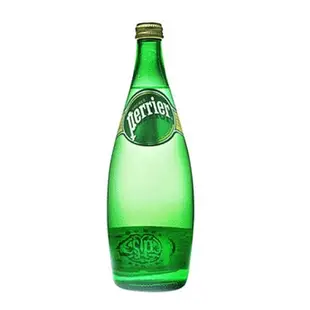 兩件再折 法國沛綠雅perrier天然氣泡礦泉水 750ml x 12瓶 (玻璃) 免運費 沛綠雅 perrier 氣泡水 礦泉水