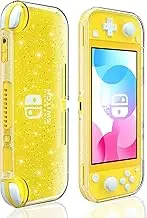 Protective Case for Nintendo Switch Lite, Glitter Bling Soft TPU Cover with Shock-Absorption and Anti-Scratch Design Protective Case - Crystal Glitter