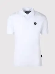 [Philipp Plein] Philipp Plein-Polo Bianco-Uomo M