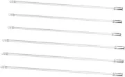 Cabilock 6pcs Venetian Blind Rod Curtain Pull Wand Blind Rod Wand Replacement with Hook Venetian Blinds Parts Mini Blind Wand Blind Opener Stick Window Blind Stick Acrylic Household Tie Rod