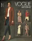 Vogue V1643 Misses 6 - 14 Jacket Skirt Dress UNCUT Sewing Pattern 1643