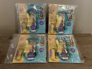 Nuby On The Go Handy Hook Trio 3 PC Set GREAT FOR STROLLERS NIP Lot Of 4