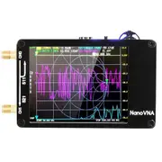 NANOVNA-H Upgraded Version 2.8 Inch TFT 50Khz-1.5Ghz Vector Network Antenna Analyzer MF HF VHF UHF With SD Card Slot Without Card