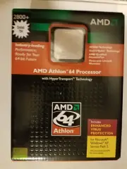 AMD Athlon 64 2800+ 1.8GHz 640KB Cache Socket 754 64Bit CPU ADA2800AEP4AX