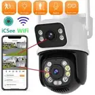 8MP WIFI IP Camera Wireless Outdoor HD PTZ CCTV Home Smart Security IR Cam IP65