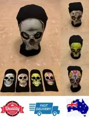 Fashion party face mask skull face mask winter beanies multi function, AU stock