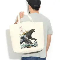 在飛比找蝦皮商城精選優惠-Godzilla Hokusai Monster 授權帆布環