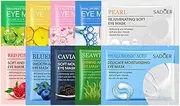 Under Eye Masks Set, 10-Pack Mixed Variety, Hyaluronic Acid, Pearl, Seaweed, Caviar, Sakura, Moisturising and Rejuvenating